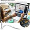 Tape Measure Measuring Tape for Body Tailor Cloth Fabric Sewing Knitting Craft Weight Loss Measurements Retractable 60-inch 1.5 Meter Push Button Dual Sided Tape Measure